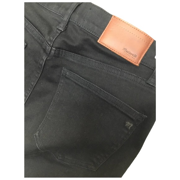 Madewell High Rise Skinny Skinny Carbondale B1799 Black Jeans 28 - Picture 5 of 12